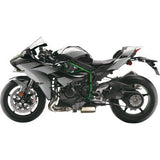 STOMPGRIP Traction Pad Tank Grips - Volcano - Black - Ninja H2 55-10-0108B