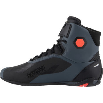 ALPINESTARS Faster-4 Shoes - Black/Gray/Red - US 9.5 2510425-1130-95