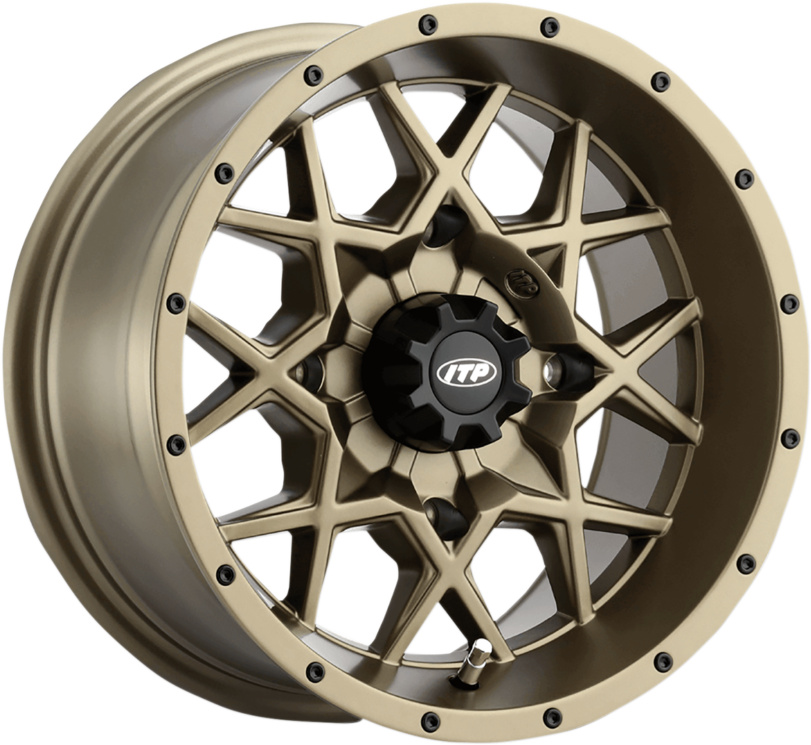 ITP Wheel - Hurricane - Front/Rear - Bronze - 14x7 - 4/110 - 5+2 1428636729B