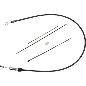 DRAG SPECIALTIES Quick Connect Clutch Cable - Upper - 35" - Black/Black 0652-3067