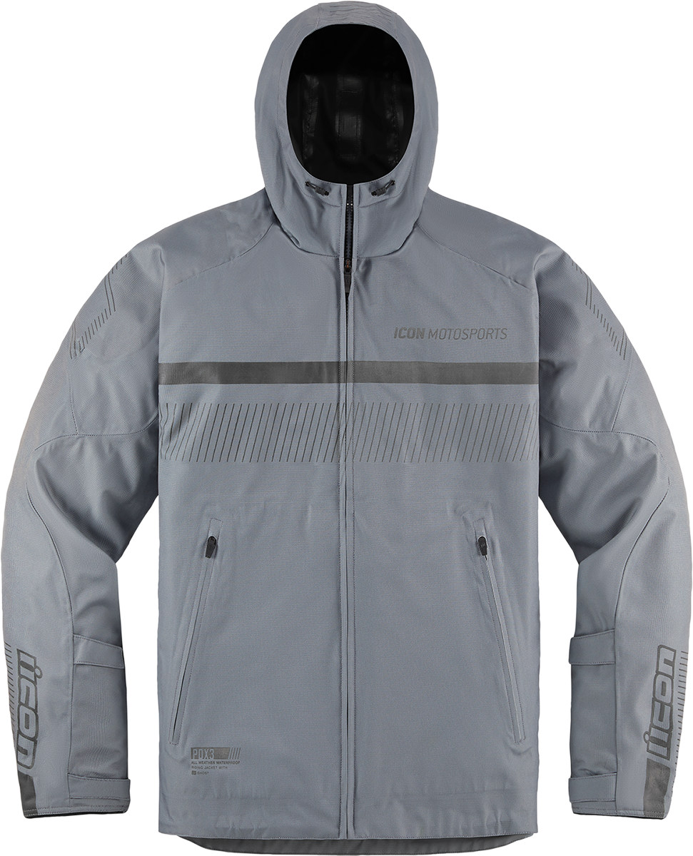 ICON PDX3™ Jacket - Gray - Small 2820-5815