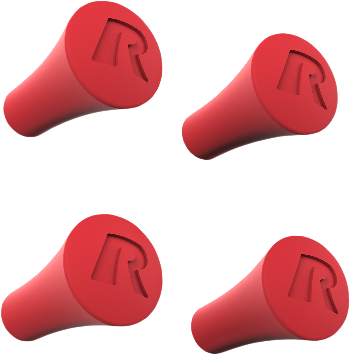 RAM MOUNTS Post Caps - X-Grip - Red RAP-UNCAP4REDU