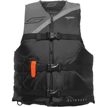 SLIPPERY Impulse Vest - Black/Charcoal - One Size 103014-70100421