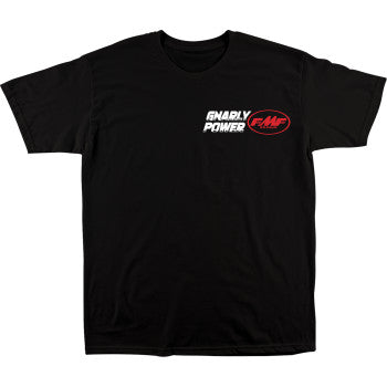FMF Tee Gnarly Power Blk Xl SP26118900BLKXL
