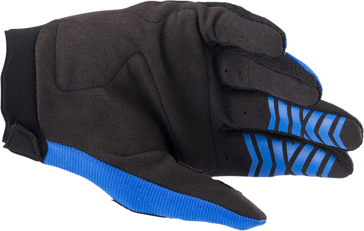 ALPINESTARS Youth Full Bore Gloves - Blue/Black - 2XS 3543622-713-2XS