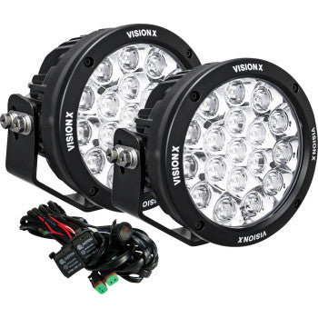 Vision X Light Cannon - CG2 - 6-3/4" - Multi LED - Clear Lens 9907444