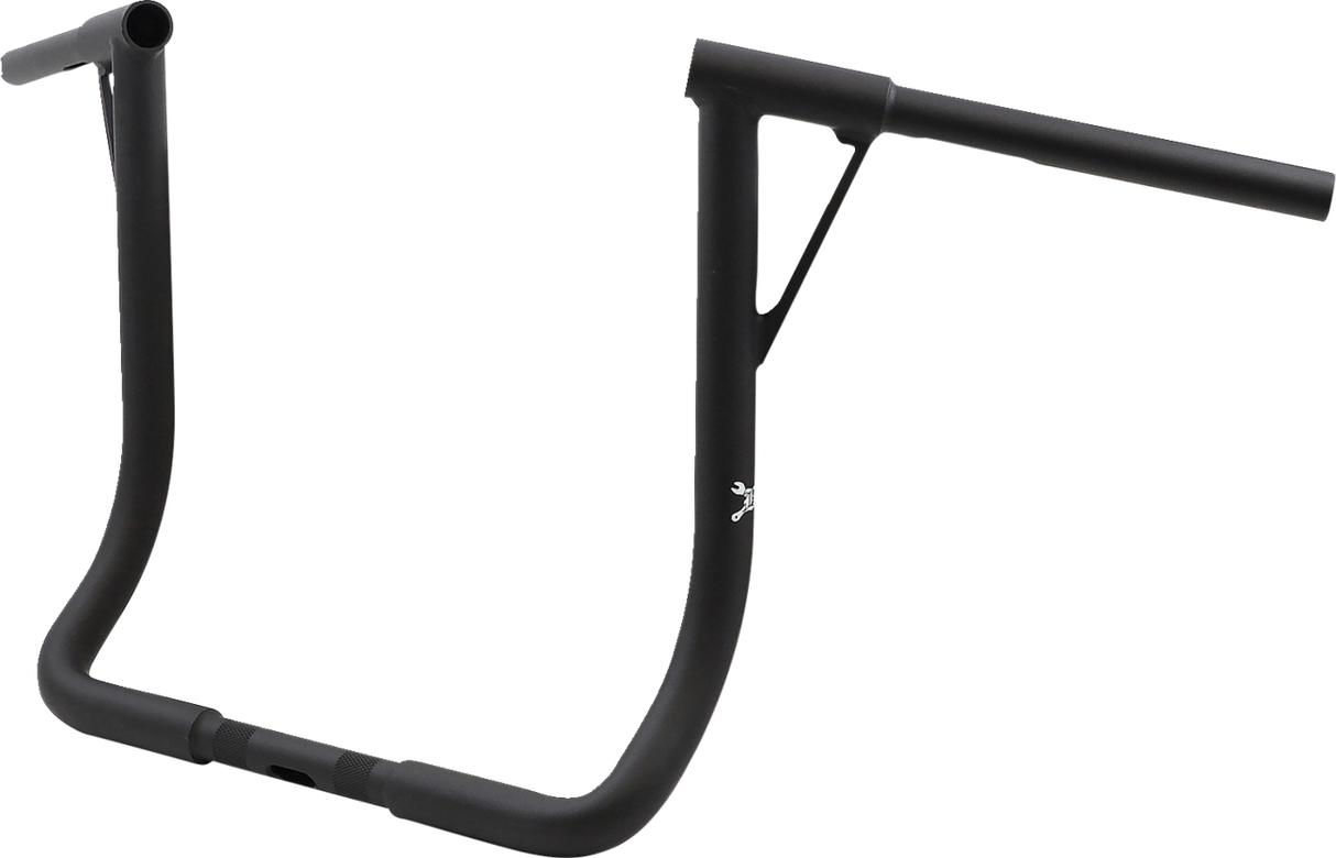 BURLY BRAND Handlebar - Louie B - 16" - Textured Black B12-7005TB