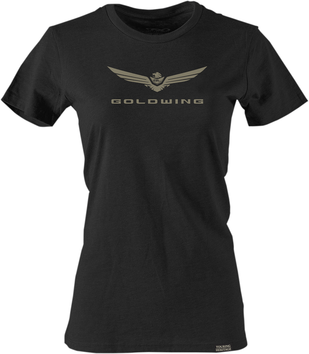 FACTORY EFFEX Women's Goldwing 2 T-Shirt - Black - Medium 25-87852