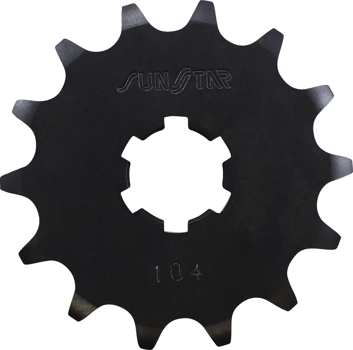 SUNSTAR SPROCKETS Countershaft Sprocket - 14 Tooth - Kawasaki/Suzuki/Yamaha 10414