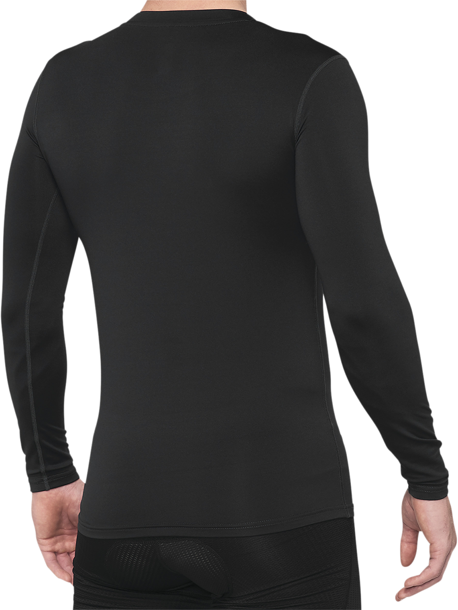 100% Basecamp Jersey - Long-Sleeve - Black - XL 40045-00003