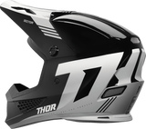 THOR Sector 2 Helmet - Carve - Black/White - Medium 0110-8115