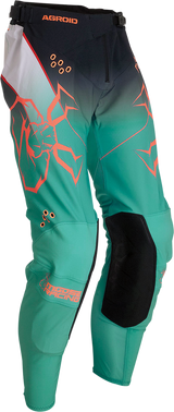 MOOSE RACING Agroid Pants - Teal/Black - 38 2901-10085