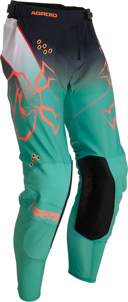 MOOSE RACING Agroid Pants - Teal/Black - 40 2901-10086