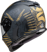 Z1R Warrant Helmet - Sombrero - Black/Gold - Small 0101-14171