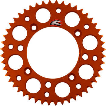 RENTHAL Rear Sprocket - Aluminum - 50 Tooth - Orange - KTM 518U-420-50GPOR
