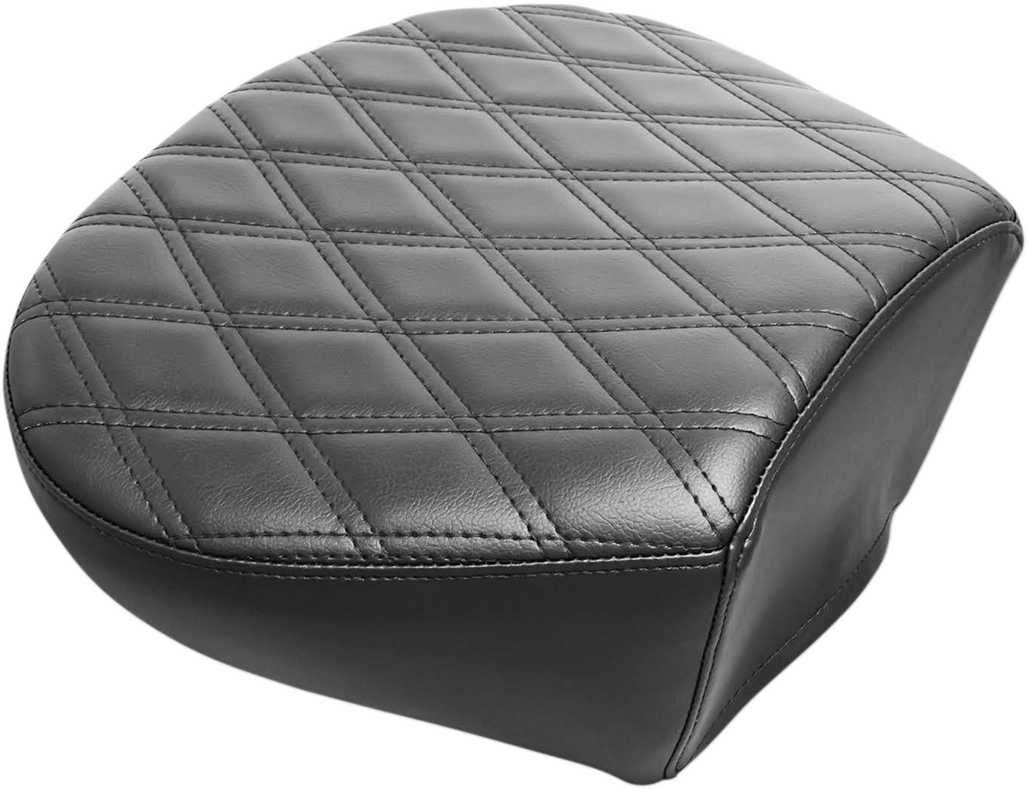 LE PERA Monterey Sport Pillion Pad - Double Diamond - Black - FLH LK-647SPDD