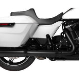 DRAG SPECIALTIES Predator III Seat - Double Diamond - Black - FLT/FLH '23-'24 0801-1918