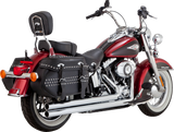 VANCE & HINES Big Shots Long Exhaust System - Chrome Softail / Fat Boy 2012-2017   17323