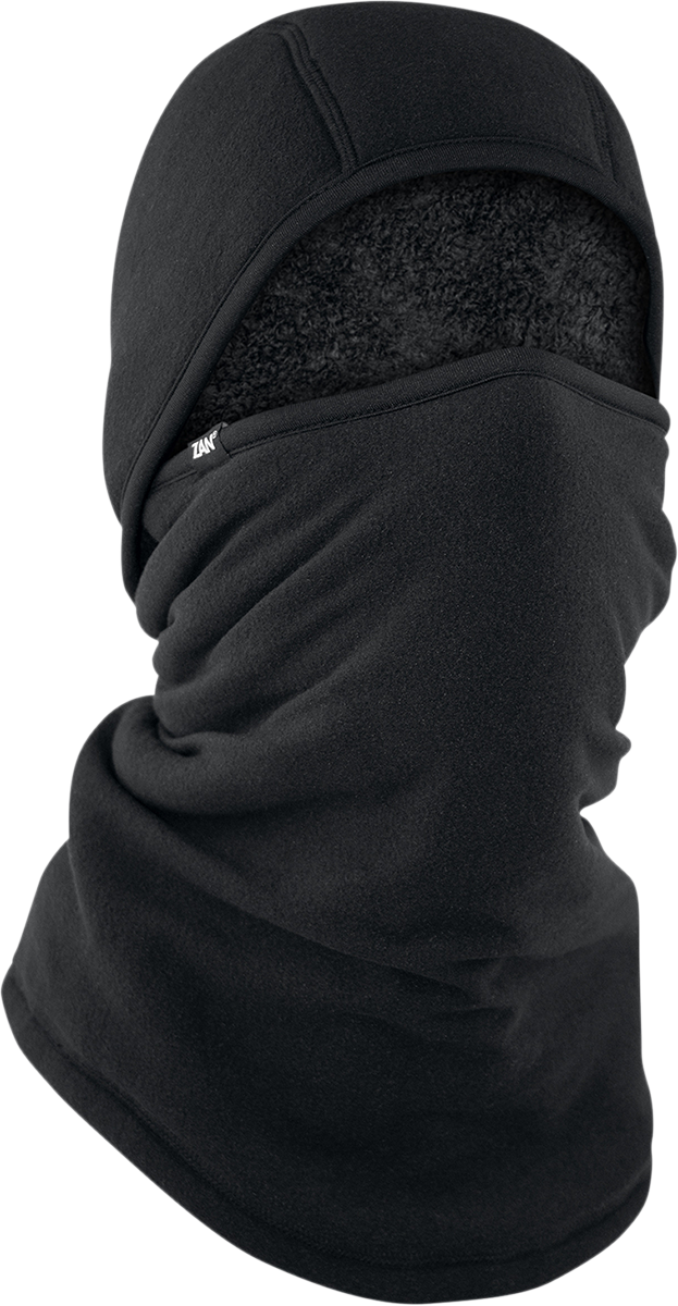 ZAN HEADGEAR SportFlex Hi-Pile Balaclava - Black WBLH114