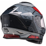Z1R Youth Warrant 2.0 Helmet - Sentinel - Black/Red - Small 0102-0289