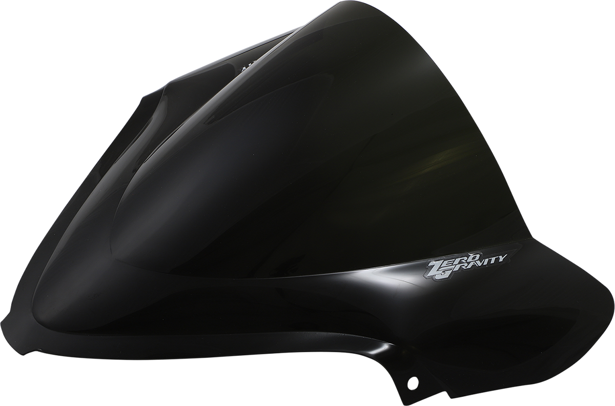 Zero Gravity Double Bubble Windscreen - Dark Smoke - Hayabusa 16-134-19