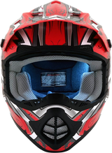 AFX FX-17 Helmet - Butterfly - Matte Ferrari Red - Small 0110-7117