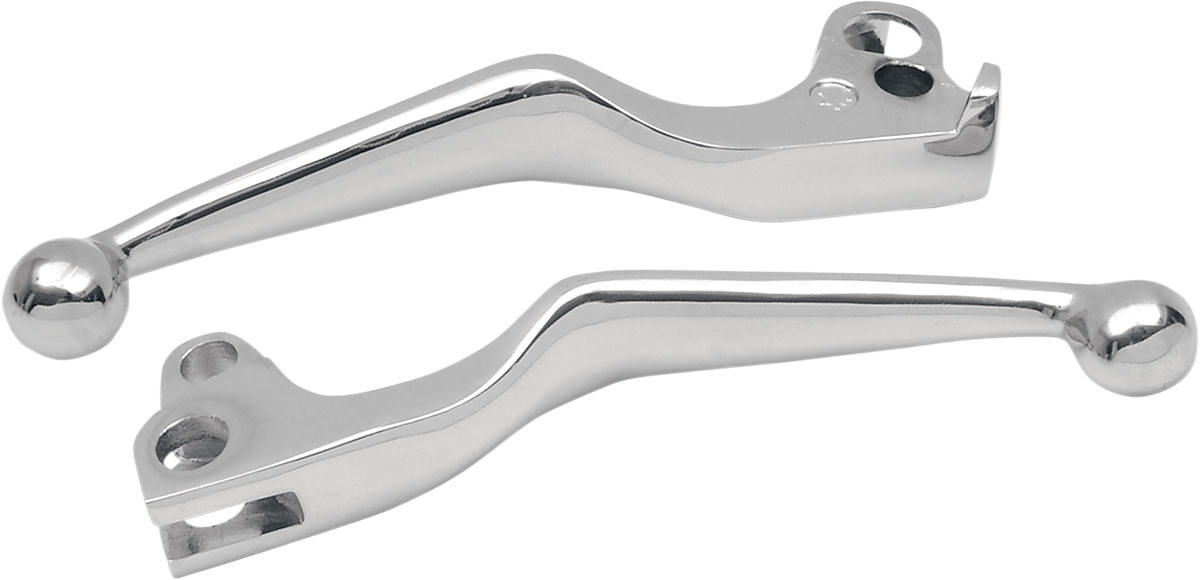 DRAG SPECIALTIES Lever Set - Chrome 07-0562/3-BC307