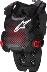 ALPINESTARS A-1 Pro Chest Guard - Anthracite/Black/Red - M/L 67001231431M/L