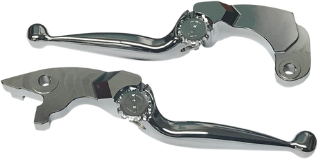 POWERSTANDS RACING Lever Set - Journey - Chrome 17-00600-20