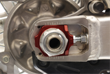 WORKS CONNECTION Elite Axle Block - Red 17-225