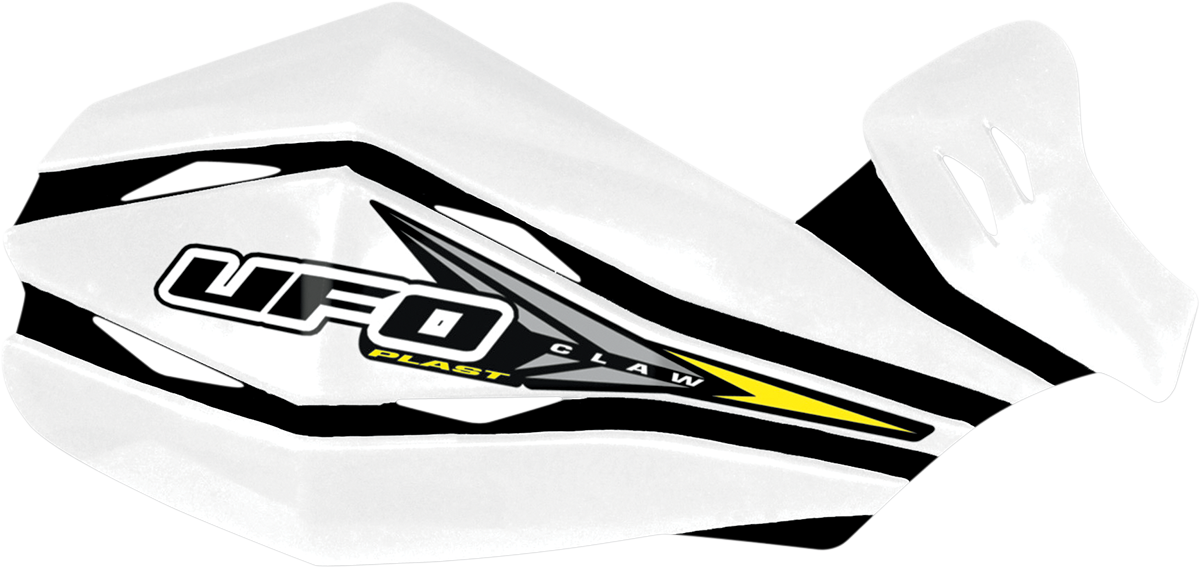 UFO Handguards - MX Claw - White PM01640-041