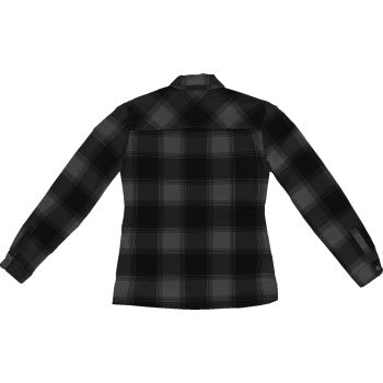 ICON  Women's Fallblock CX Flannel Jacket - Black - 2XL 2822-1674