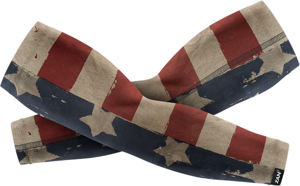 ZAN HEADGEAR SportFlex Arm Sleeves - Patriot - Medium AL408MD