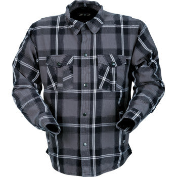 Z1R Ashwood Flannel - Gray - 2XL 3040-3289
