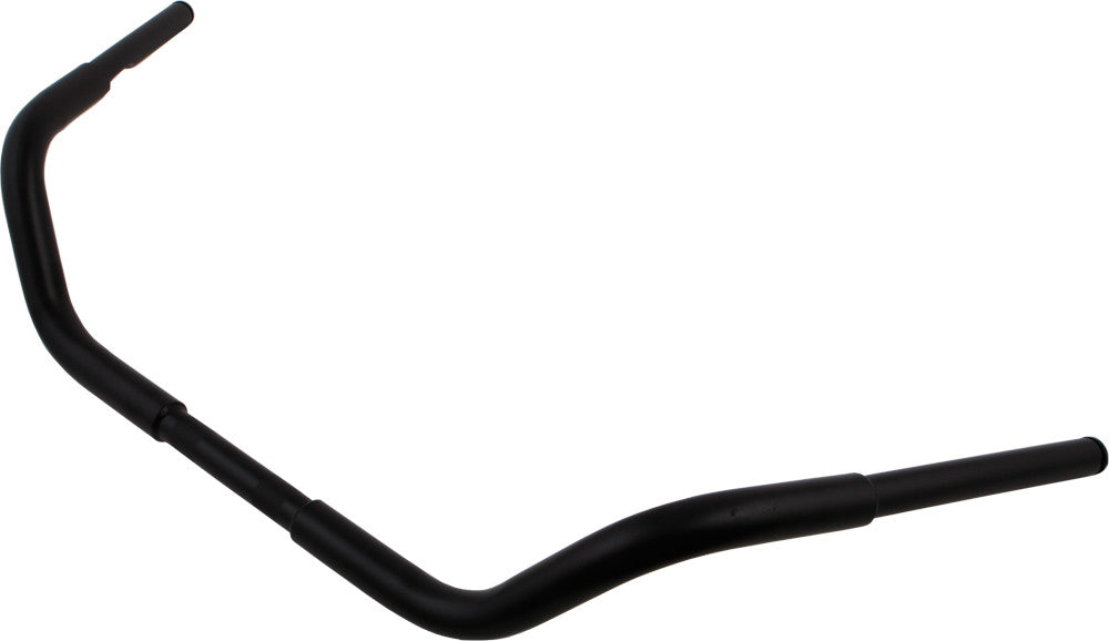 HARDDRIVE Fat Beach Handlebar Black 1.25" W/5" Rise 31-0168MBS