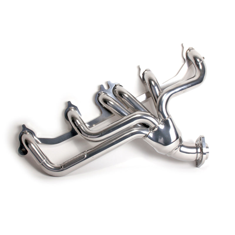 BBK 91-99 Jeep 4.0L Short Tuned Length Header Silver Ceramic 40520