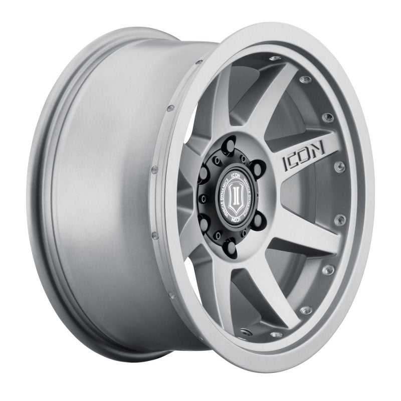 ICON Rebound Pro 17x8.5 5x4.5 0mm Offset 4.75in BS 71.5mm Bore Titanium Wheel 21817856547TT