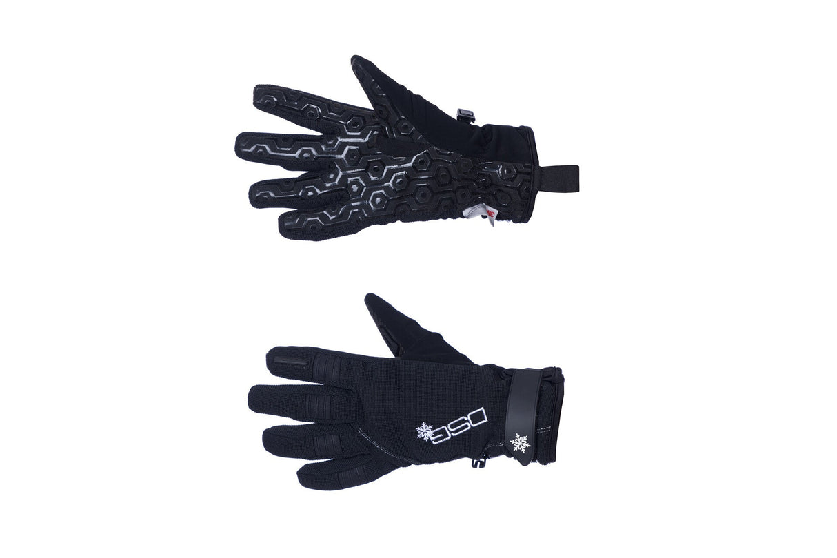 DSG Versa-Style Glove Quartz Black/White Lg 45464