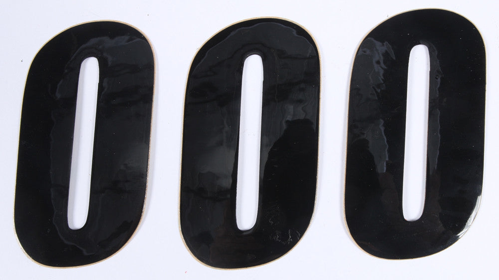 D-COR Number 0 Black 4" 3/Pk 45-24-0