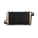 Mishimoto Universal Carbon Fiber Intercooler - Gloss Tanks - 525mm Black Core - C-Flow - G V-Band