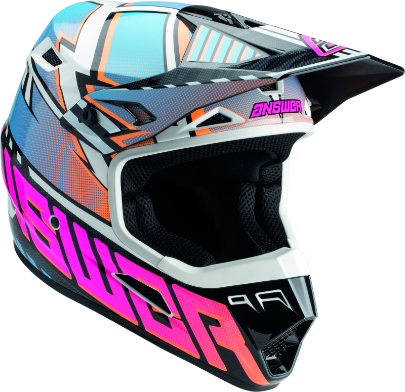 Answer AR3 Rapid Helmet Blue/Orange/Rhodamine - Small 447722