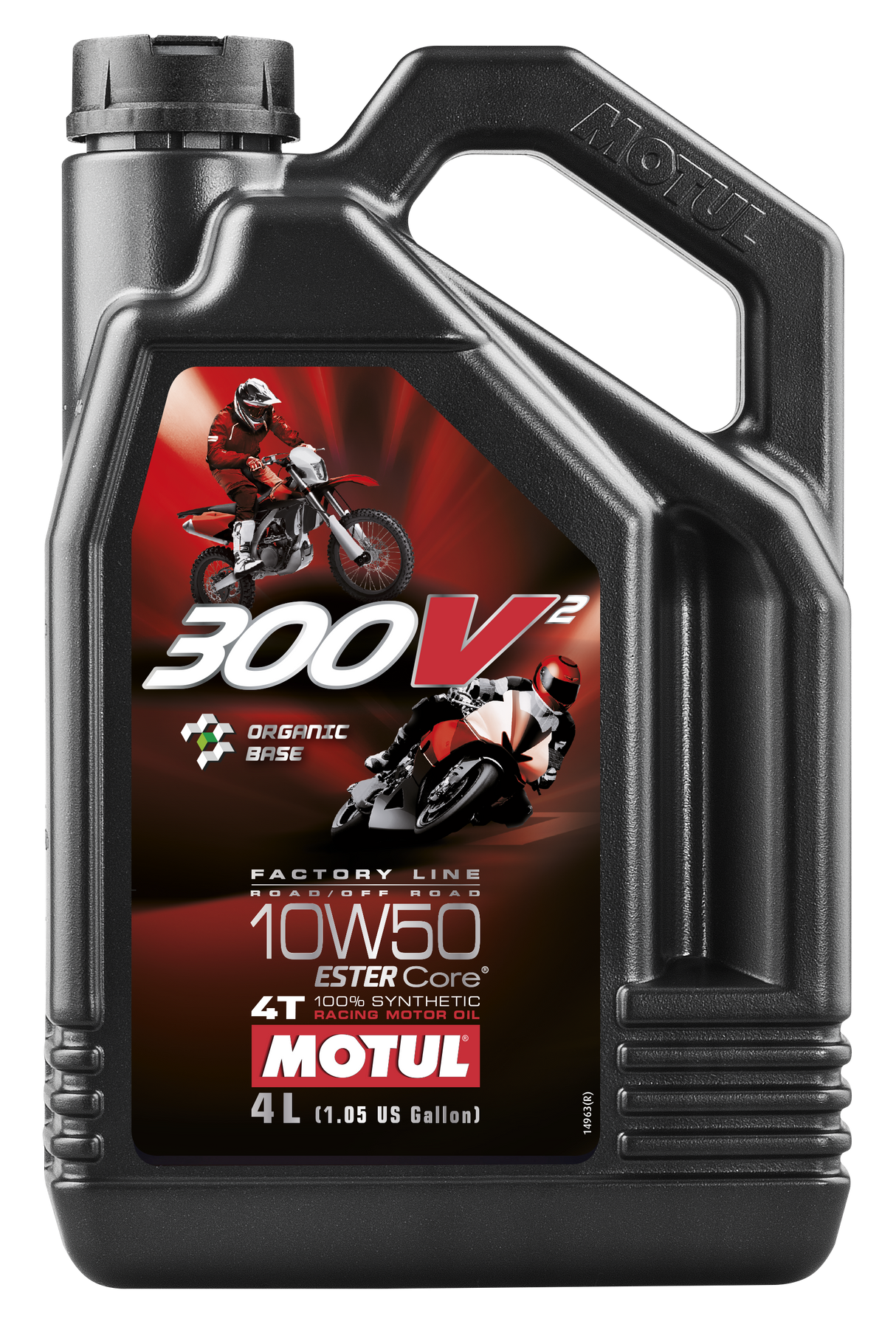 MOTUL300v2 4t Competition Synthetic Oil 10w50 4 Lt108587