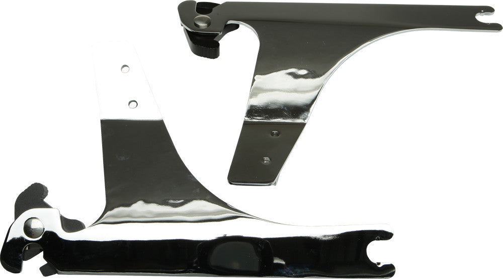 HARDDRIVE Detachable Side Plates Chrome Dyna 86067