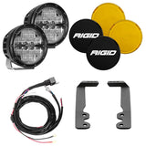 Rigid Industries 2022+ Toyota Tundra 6in. 360-Series A-Pillar Lighting Kit 46806