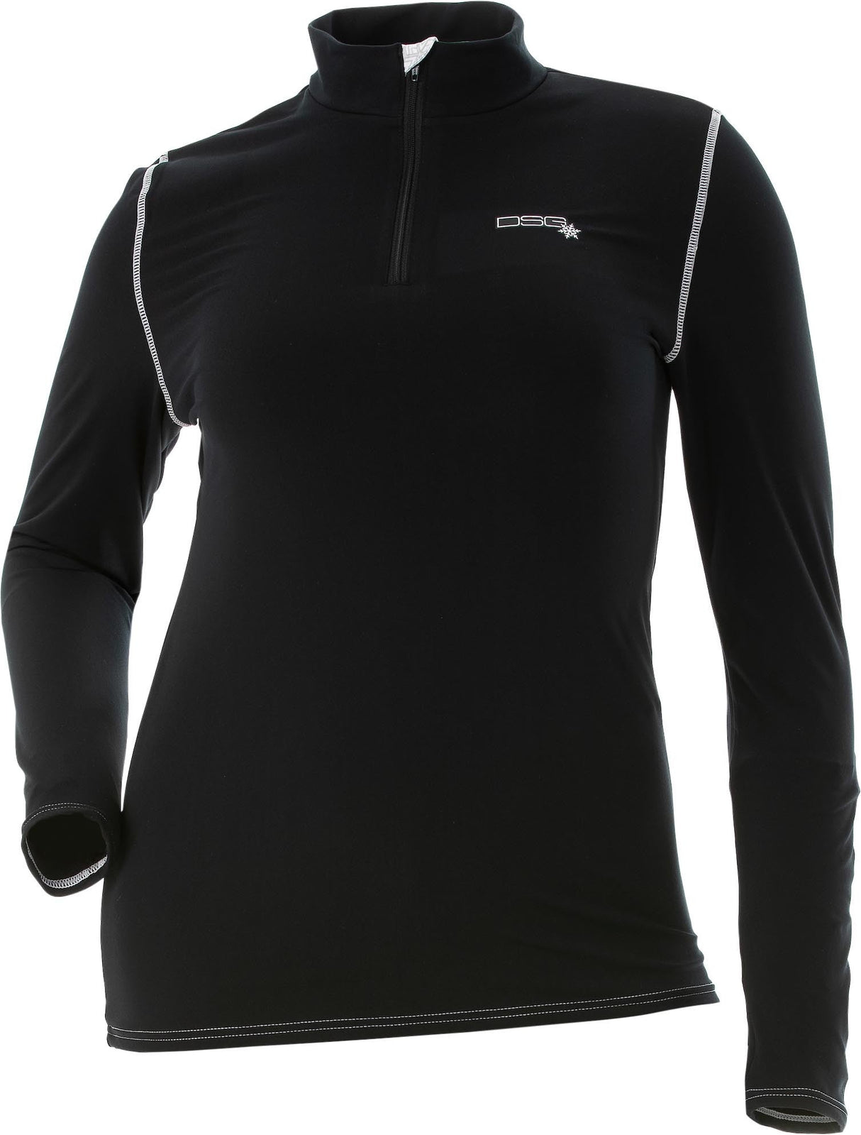 DSG D Tech Base Layer Shirt Black Xs 98873