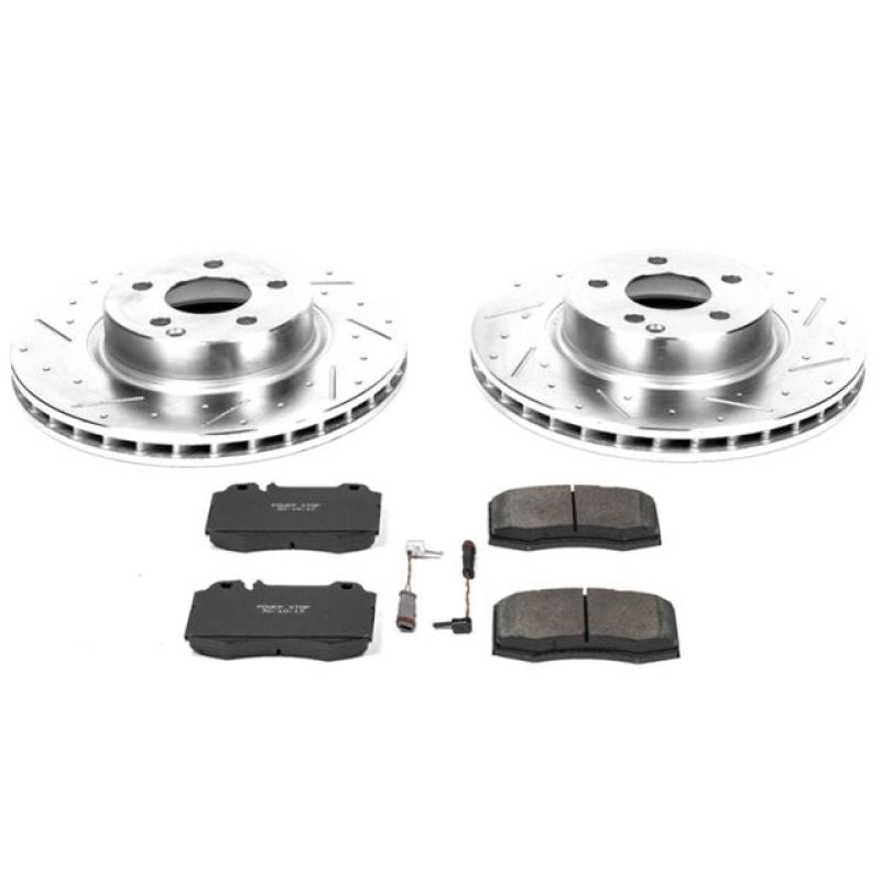 Power Stop 03-06 Mercedes-Benz E500 Front Z23 Evolution Sport Brake Kit