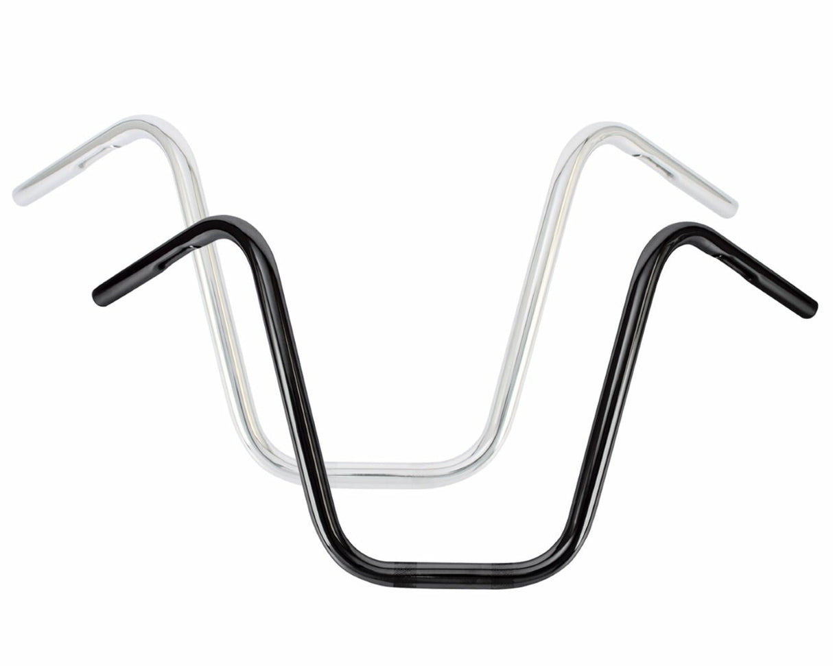 BURLY BRAND Narrow 16" Apehangers 1" Chrome B28-340