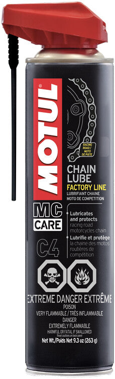 MOTULFactory Line Chain Lube 400 Ml 12/Case111821-DUP