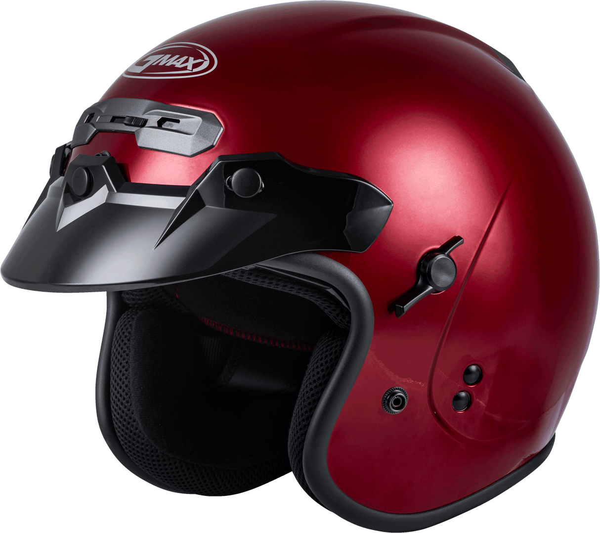 GMAX Gm-32 Open-Face Helmet Candy Red Xl G1320097