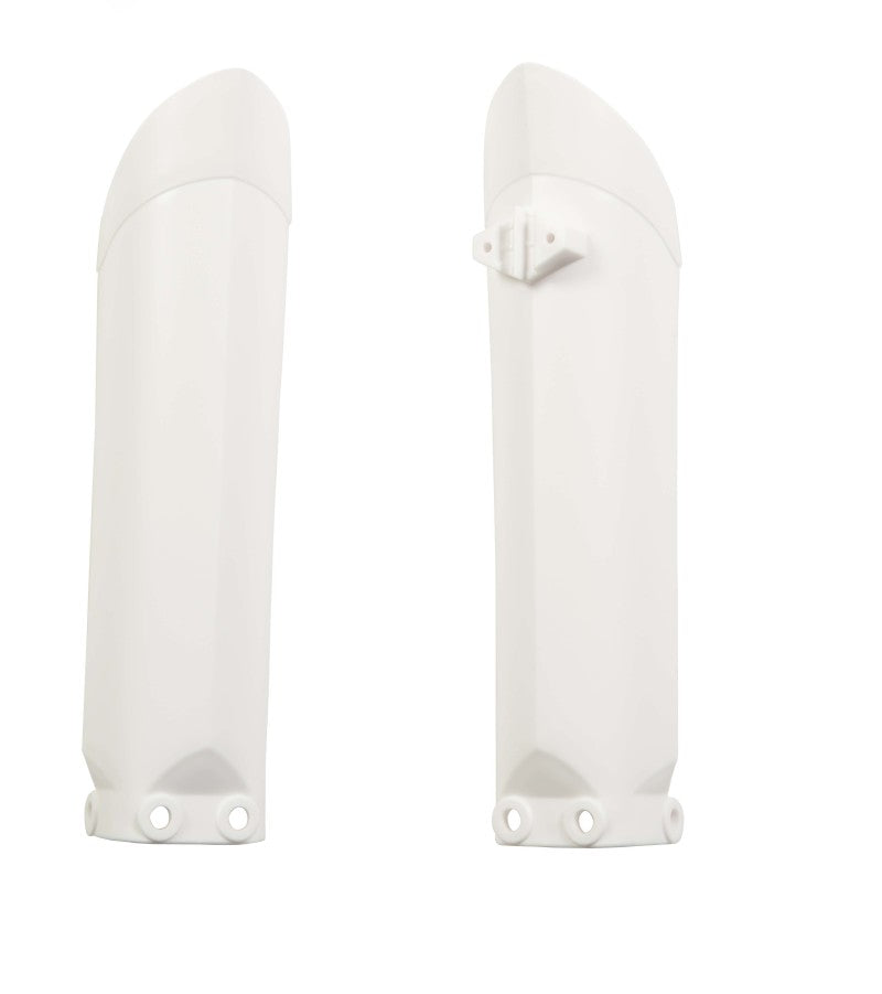 Acerbis 13-17 KTM SX85/16-17 Freeride Lower Fork Cover Set - White 2319630002